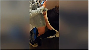 We Get Caught Having Sex In A Public Restroom
