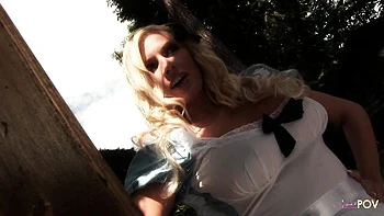 Promiscuous chick - big tits smut - LezPOV