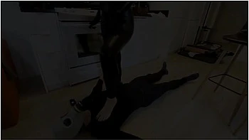 Farting Into His Gas Mask (fart Slave - Femdom - Fuck Toy - Findom - Bdsm - Goddess - Face Farts)